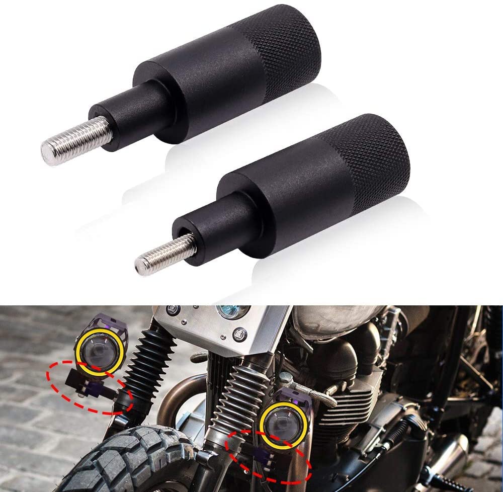 

X-STYLE Fog Lamp Stay, Motorcycle, Work Light, Mounting Stay, Small Bracket, Mounting Parts, Handlebar, M6 M8 black