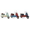 Decorative Figurine Motorcycle - Home ESPRIT - 26.5x17x11 Cm - Multicolor - 3 Units