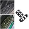 Car Door Window Lift Switch Panel Cover Trim Framefor Ford Ranger Everest Endeavor 2015-2020 Decorator Sticker Car Accessories