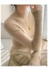 Women's 2024 Slim-Fit Striped Cashmere Sweater - Seamless, Soft & Comfortable Knit Base Layer