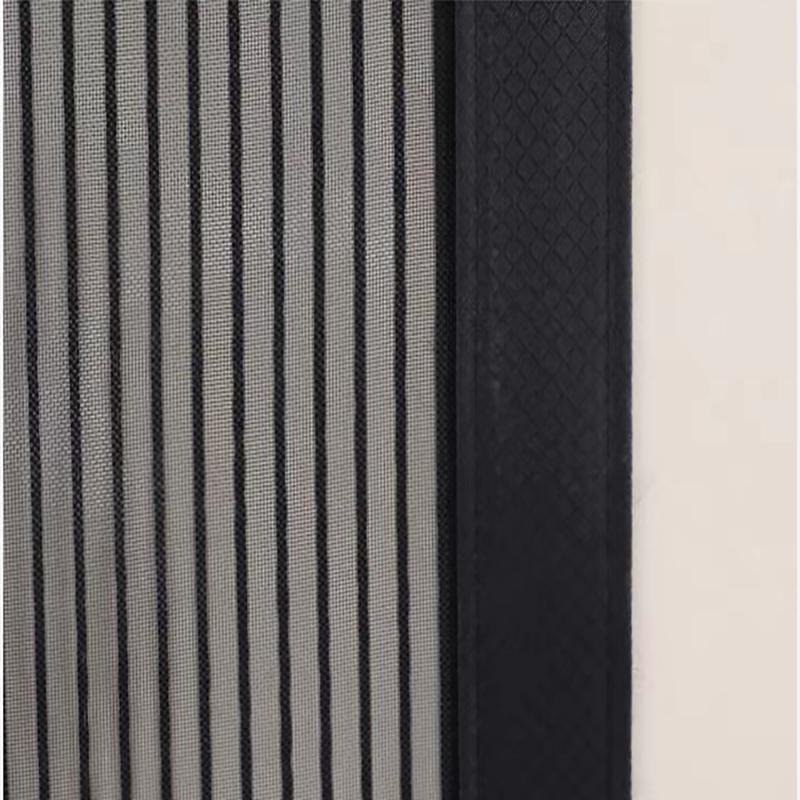 Diamond Mesh Mosquito Proof Door Curtain, Summer Mosquito Net, Magnetic Mesh Curtain,self-adhesive,home Use,no Punching Required