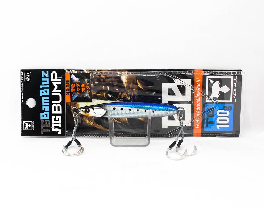 Jackall Métal Jig Bambluz Semi Long 150 Grammes Meroudo Glow