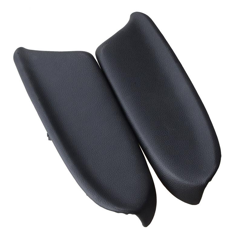 Black Rear LR Door Panel Armrest Cover&Base Plate Fits Honda Accord 08-12 Sedan