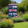 The 250th Anniversary Of The Founding Of The United States Of America, The Garden Flag, The Patriotic Cross Flag,