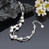 S925 Sterling Silver Three Worlds Rotating Bead High-End Bracelet: Elegant, Fresh, Niche Birthday Gift for Women