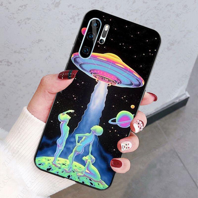 Mimozemský vesmír Kryt na telefon Skořepina Pro huawei p30lite p30pro p20lite p40lite p10plus psmart mate20lite p40pro Mobilní pouzdra