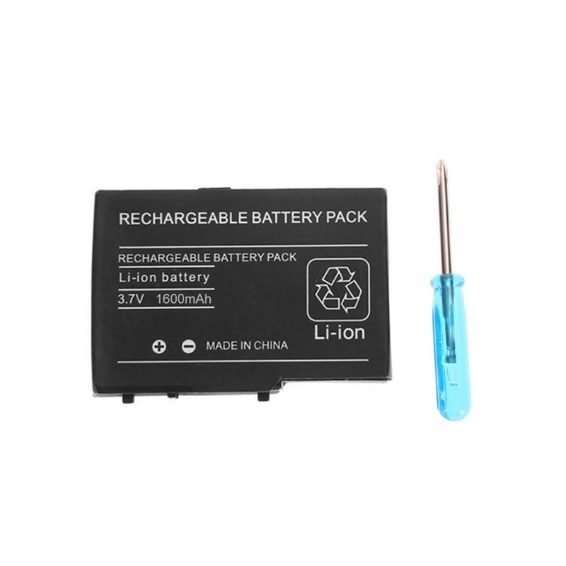 Professional 1600mAh 3.7V Rechargeable Lithium-ion Battery + Tool Pack Kit for DSL for NDS Lite