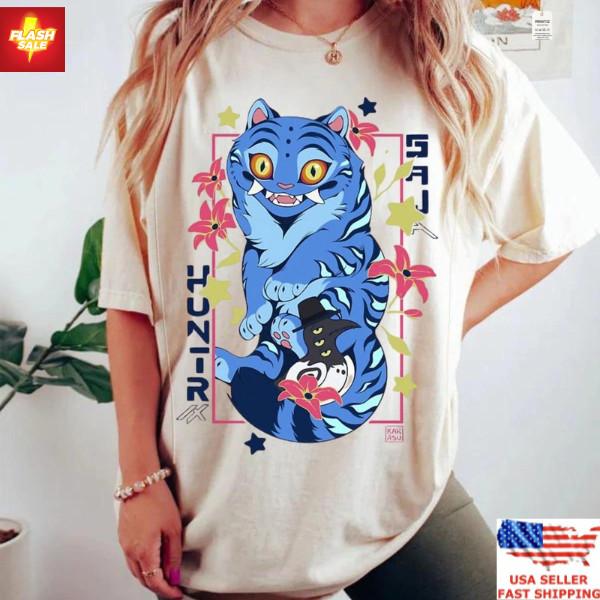 Kpop Demon Hunters T-Shirt Huntrix Mira Rumi Zoey Tee Anime Girl Merch XXL