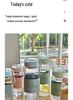 Portable Cute Glass Water Cup with Lid - Stylish Summer Tea Brewing Mug