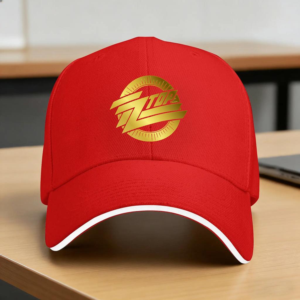 Band ZZ Top Baseball Cap Streetwear Trucker Hat Summer Unisex Adult Running Hippie Snapback Cap
