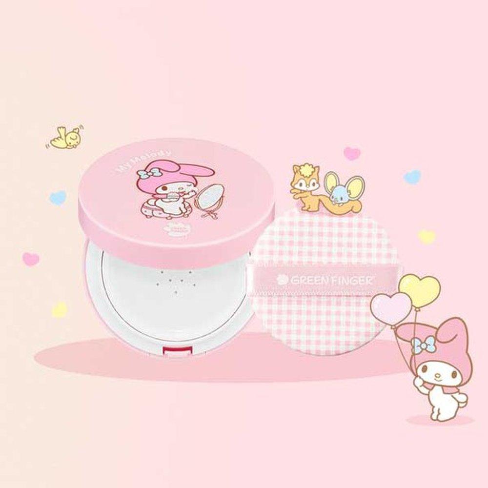 My Melody Moist Sun Pact 16G + Hello Kitty Mild Sun Cushion 14G.