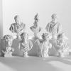 Nordischer Stil Handwerk Berühmte Skulptur Gipsbüste Statue Miniatur Griechische Figur Gipsskulpturen Porträts Heimdeko Zeichenübung