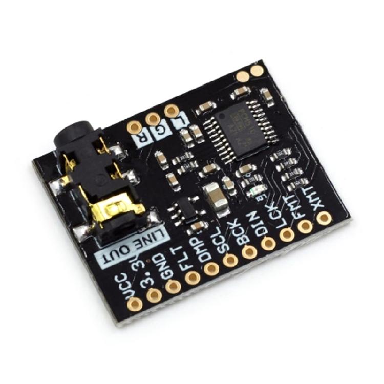 PCM5102A Sound Card Module Board Digital PCM5102A Sound Board Voice Module Stereo Sound Card with 3.5mm Output
