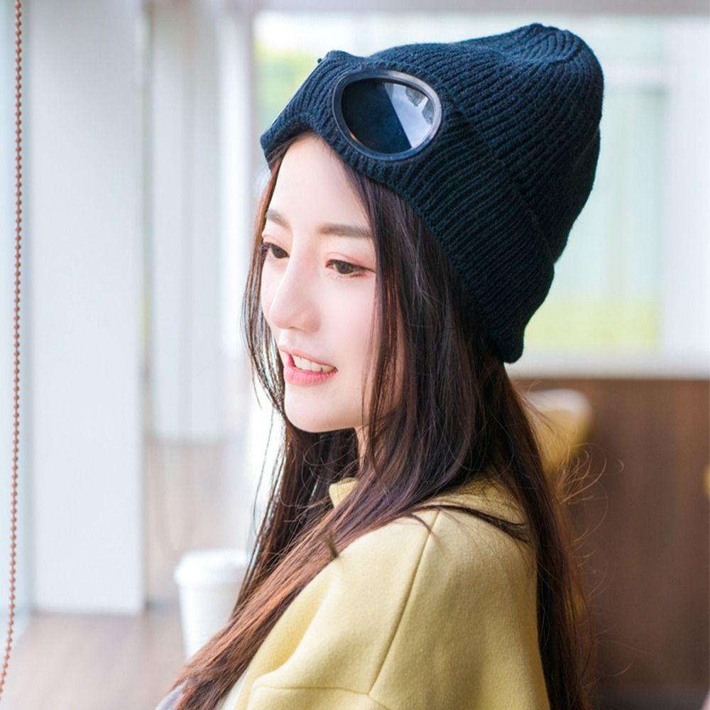 Caps Ear Protection Men Beanie Caps Cycling Cap Knitted Hats Ski Cap Women Wool Caps Korean Beanies