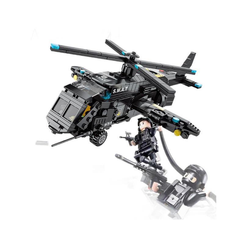 Lele Brothers 8577: Compatible Building Block Puzzle Car & Robot Toy for Kids