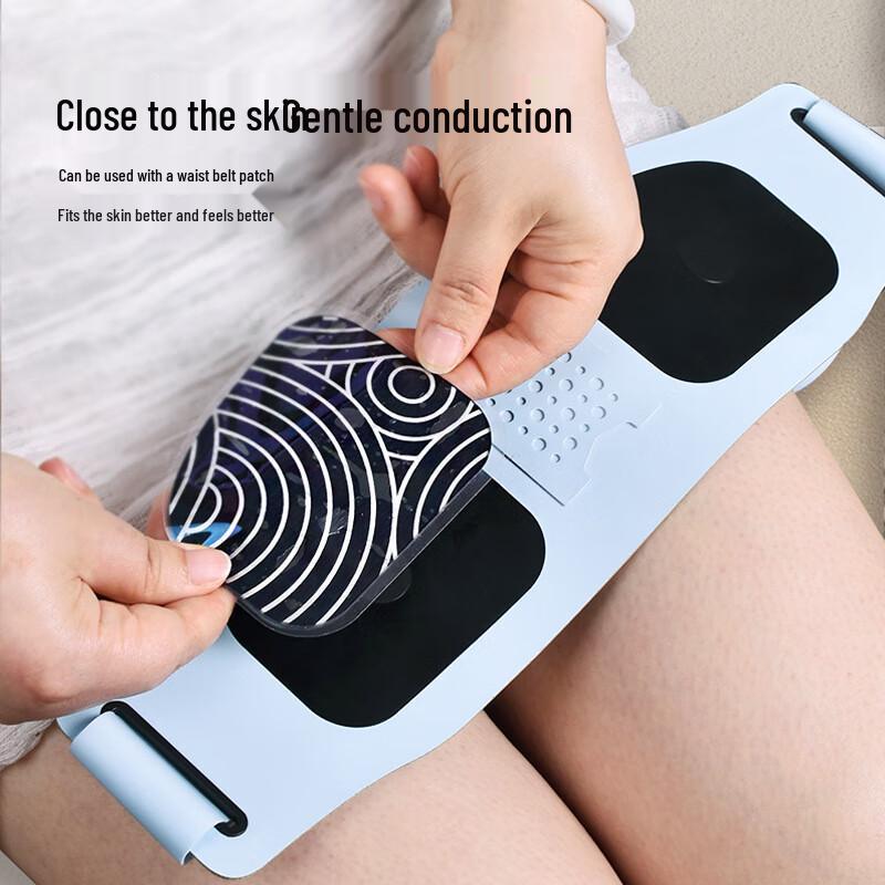 EMS Moxibustion Heating Waist Massager