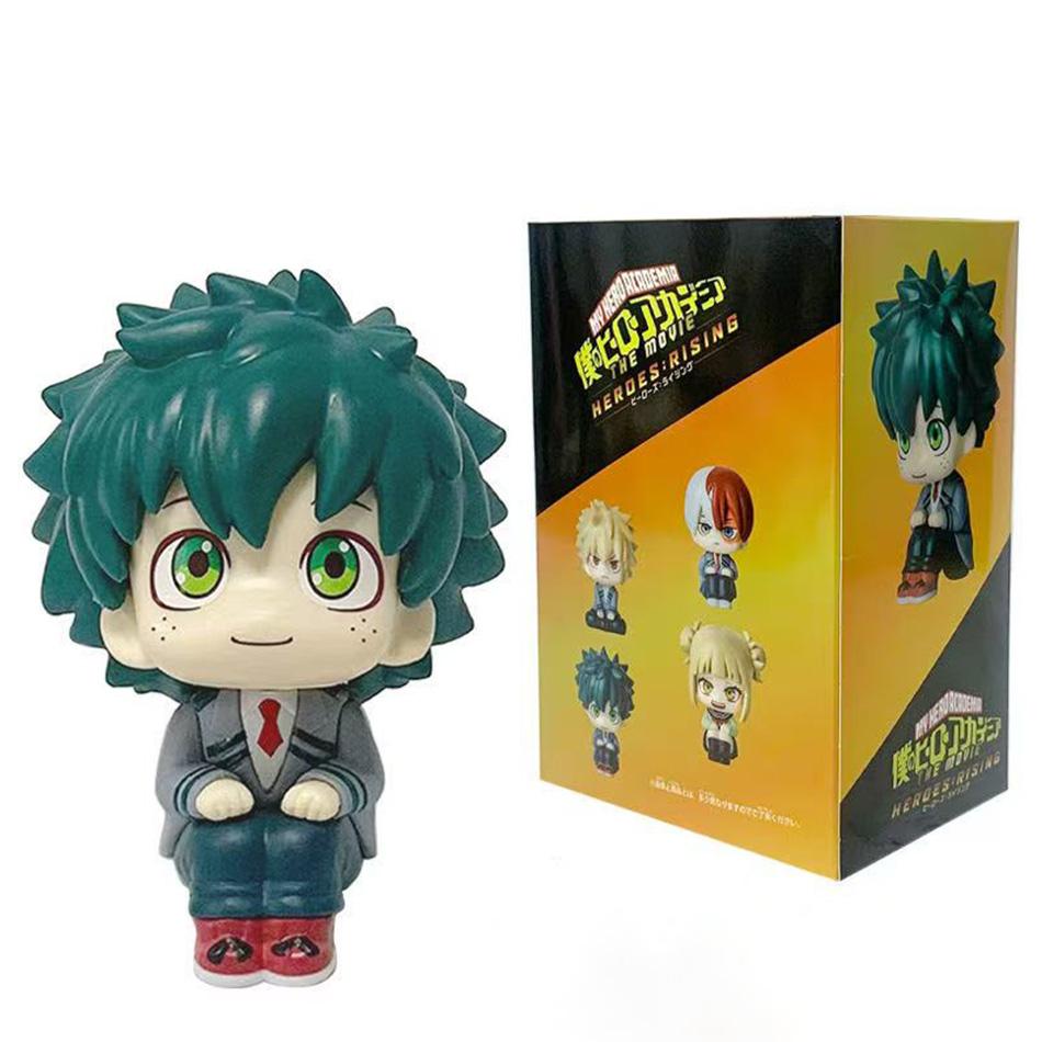 My Hero Academia Midoriya Izuku Bakugou Katsuki Ochaco Uraraka Figure Anime Collectible Boxed Model