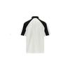 Reebok Color Block Letter Print Short Sleeve Polo Shirt Unisex Tops White 24SRM423UGW1