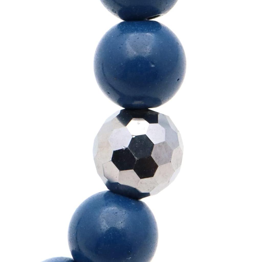 [GOLD STONE] Beitou Stone Bracelet, Terahertz Accessory, Blue, Natural Stone, Power Stone