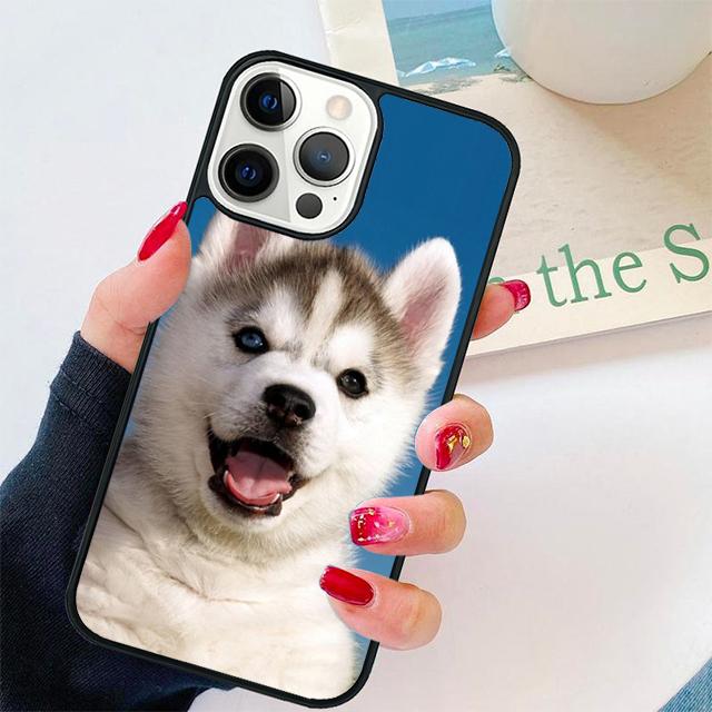 Siberian Husky Dog Coque Shell For iPhone 17 Air 15 16 14 13 12 Pro Max 11 Pro Max Plus Phone Case Cover