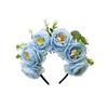 Festival Flower Hairband Props for Elegant Occasion Weddings and Parties Comfortable Lightweight Design Headdress