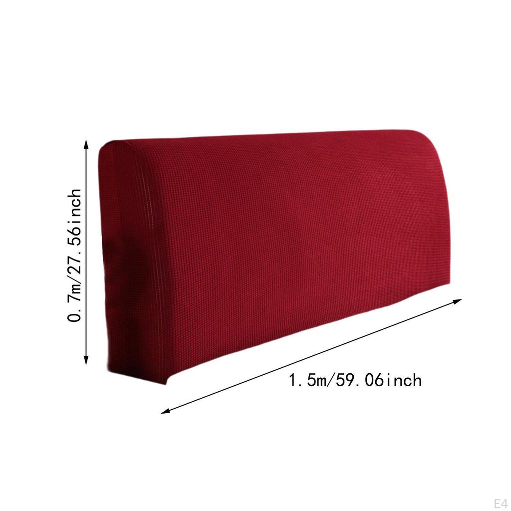 Bed Headboard Cover Head Removable Bedhead Protective Case Slipcover