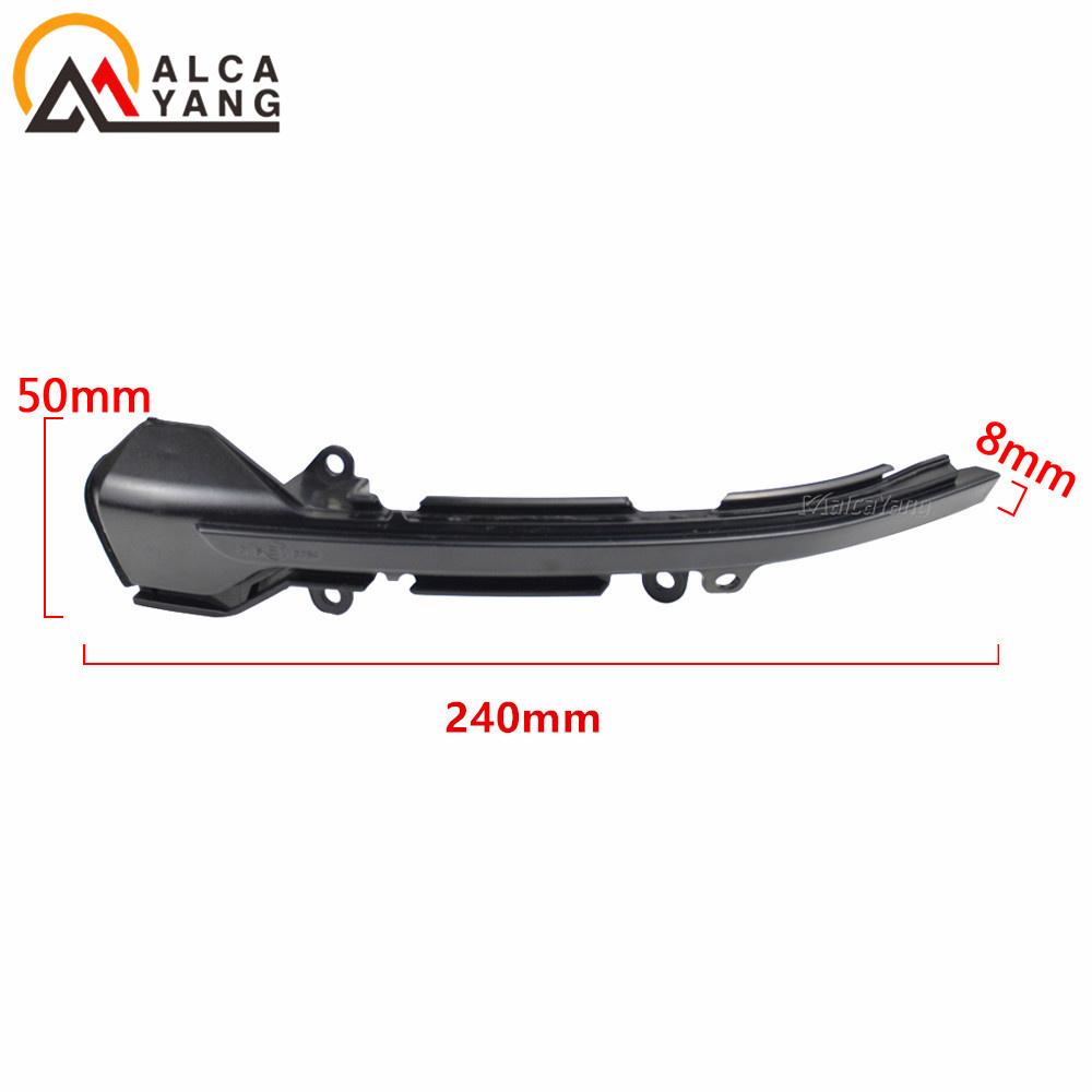 Dynamic Blinker for Seat Leon III MK3 5F 2013-2018 Ibiza KJ Mk5 V Arona 2017-2018 LED Turn Signal Mirror Indicator Light