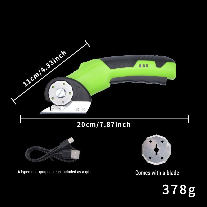 

Портативный электрический дисковый нож для ткани и кожи