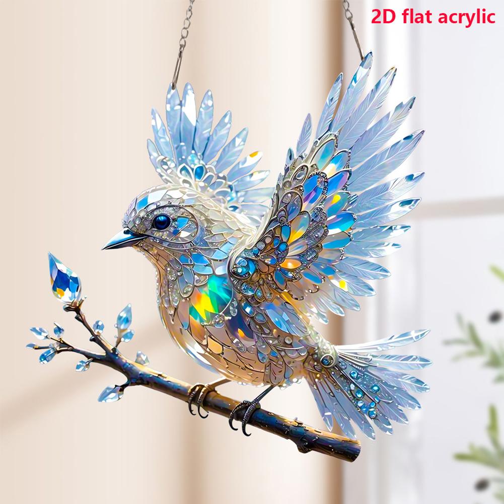 Acrylic Bird Home Decoration Pendant Living Room, Balcony, Courtyard Hanging Pendant Birthday And Holiday Decoration Gifts