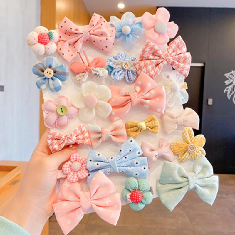 2022 New Cute Princess Hair Accessories - Summer Bow Hair Clips for Baby Girls