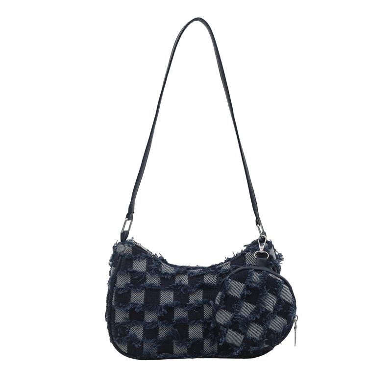 Korean Version of the Ladies Commuter Handbag -Retro Soft Durable Fashion Shoulder Crossbody Bag Casual Fashion Chic Senior Sense Bucket Bag