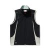Li Ning X CRC Collaboration Spliced Zipper Stand Collar Sleeveless Vest Unisex Vest Black AMDU041-2