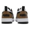 Puma Rebound V6 Low Sneakers Unisex Sneakers White Brown Black 392328-07