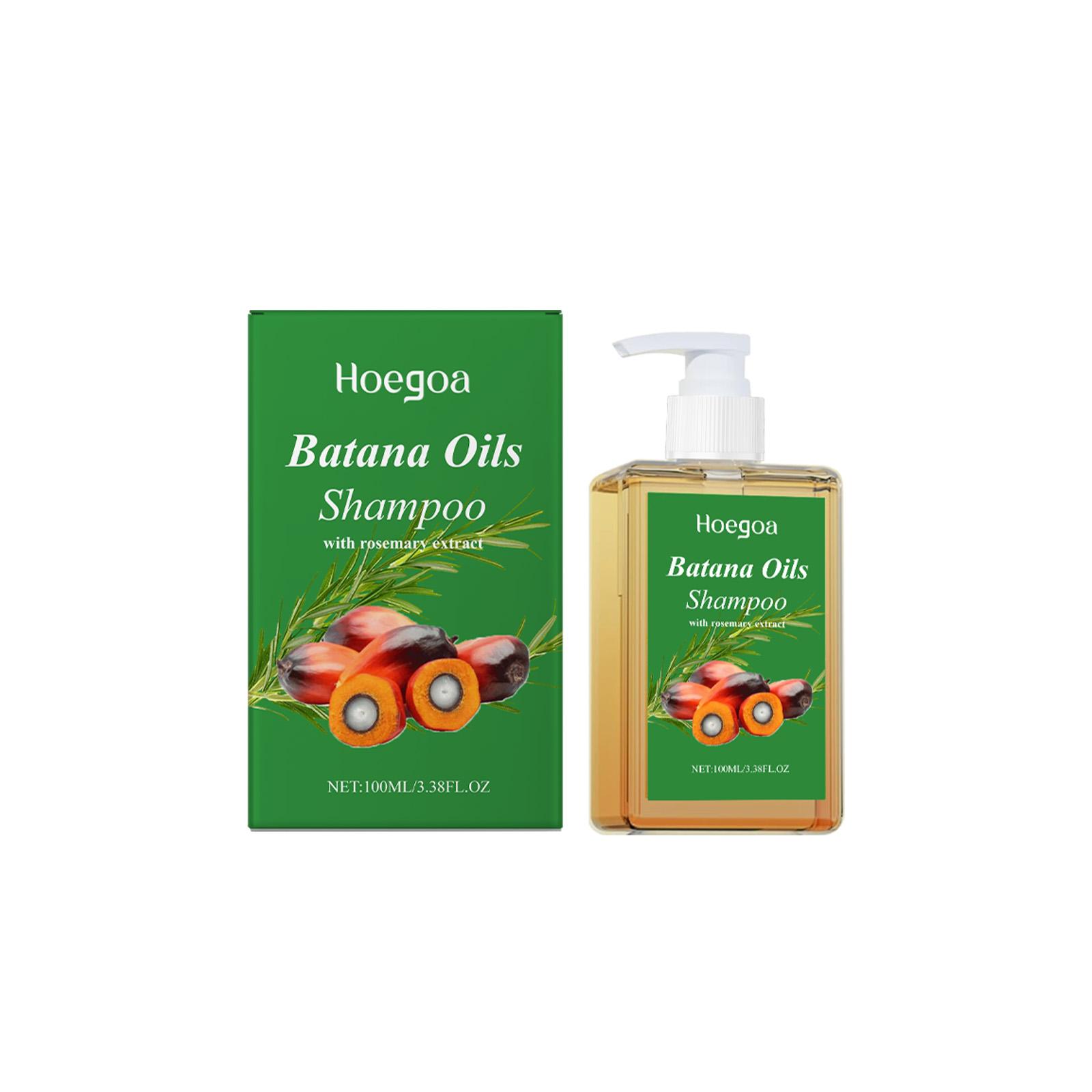 Hoegoa Batana Hair Care Shampoo Gentle Ingredients Clean Hair Lightweight Smooth Hair Conditioning Hair Care