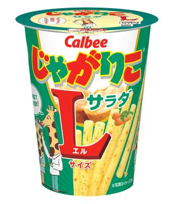 Calbee Jagariko Salad L Size 72g X 12 Pieces