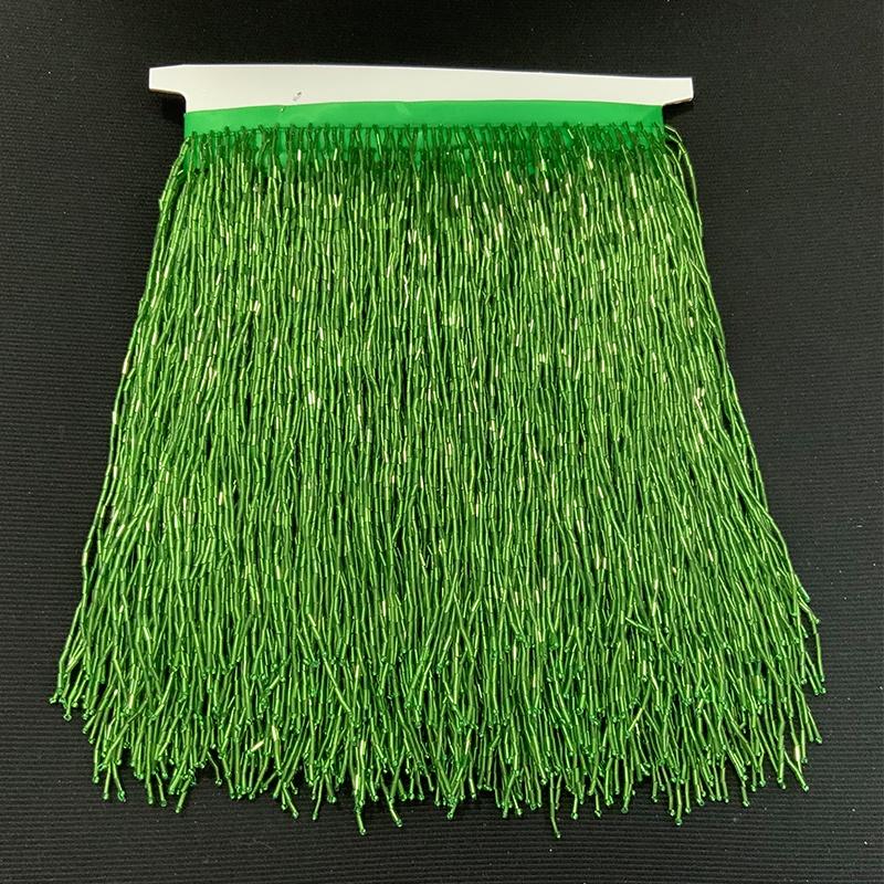 High Quality 14cm Fringe Trim Long Beaded Tassel Decorative Fashion Accessories for Dress