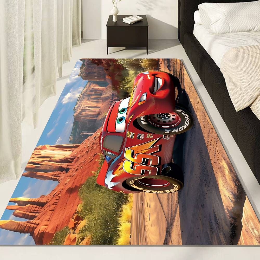Auta Blesk McQueen Kuchyňská rohožka Severský styl Ložnice Obývací pokoj Rohožka Domov Balkon Protiskluzová Vítejte Koberec