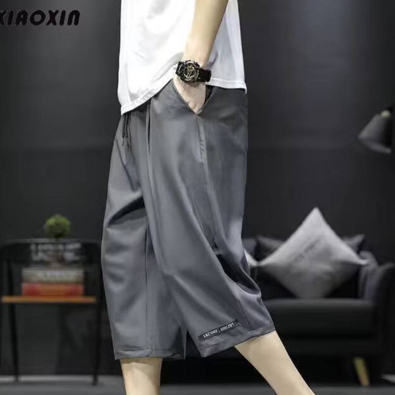 Casual Pants For Men Summer Thin Fabric With High Elasticity For Teen Active Wear