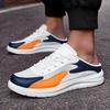 Fashion Half Sandals Man Mules Rubber Shoes Comfortable Pvc Low Price 2025 Fashion High Quality Adult Y2k Elegant Style Slippers for Men