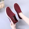 2025 New Fashion Mesh Shoes Women Shoes Mesh Sports Shoes Breathable Flats Soft Sole Casual Sneakers