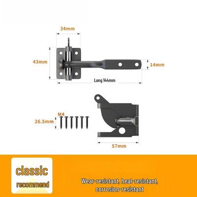 Fence Gate Latch Lock