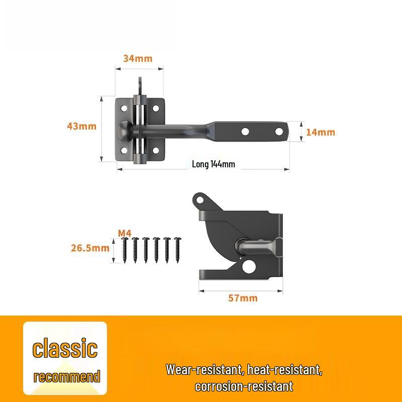 Fence Gate Latch Lock