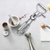 Manual Egg Blender Manual Hand Crank Egg Beaters Blender Stainless Steel Cake Baking Tool For Making Snacks Cakes Bread And