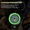 Waterproof Survival Compass Luminous Metal Sight Compass Multi-Function Compass Mountaineering