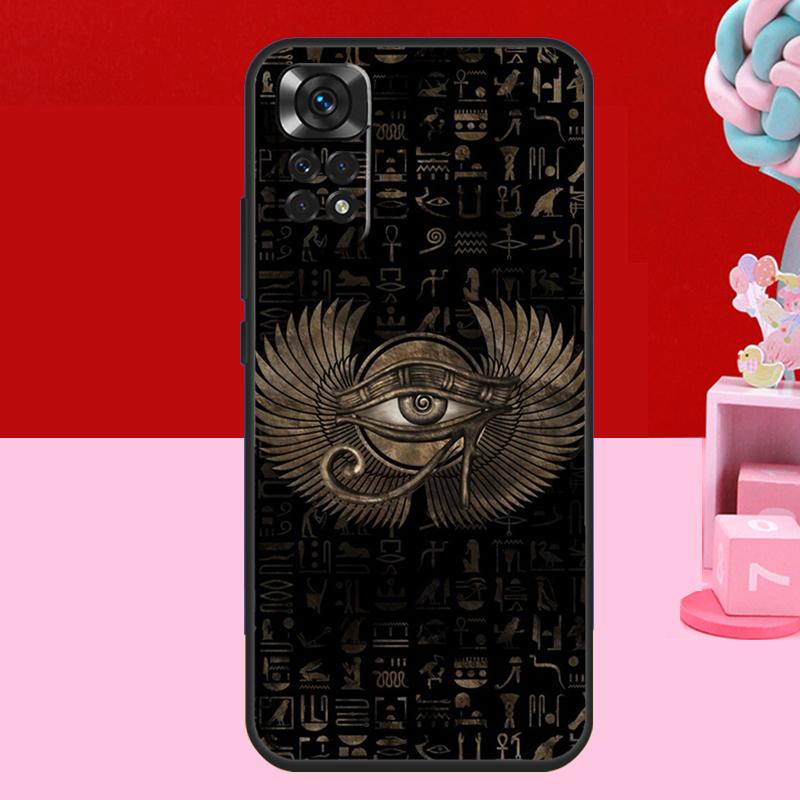 

Egyptian Eye Of Horus Case For Xiaomi Redmi Note 11 12 13 14 Pro 9 10 Pro 11S 12S Redmi 14C 10C 12C 13C Soft Cover Redmi Note 12 Pro 5G
