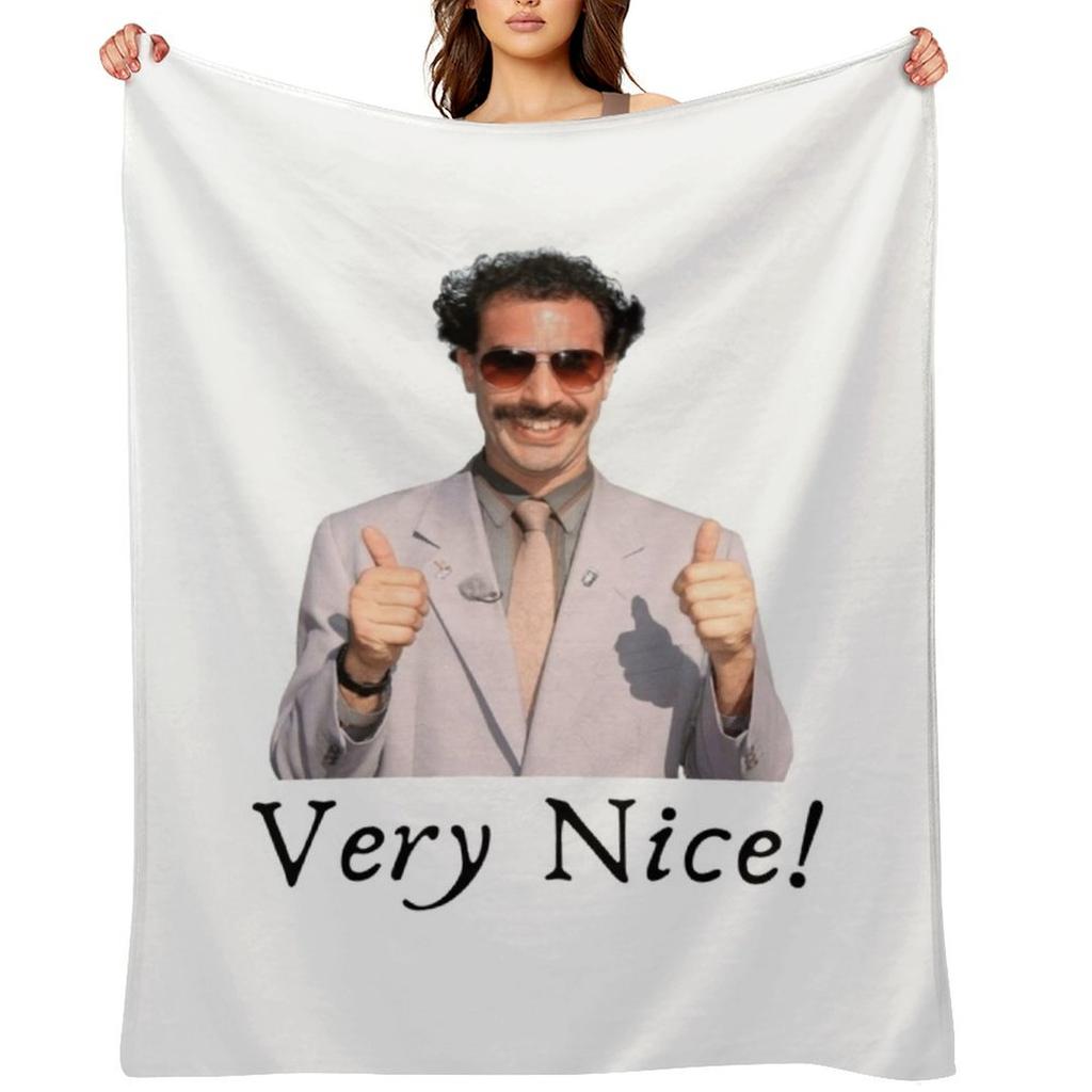 Borat Throw Blanket Soft Big Designers Luxury Designer Fashion Sofas Blankets