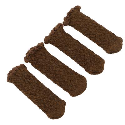 20Pcs Thickened Knitted Table Chair Leg Floor Protectors Covers Furniture Leg Socks for Hardwood Floors