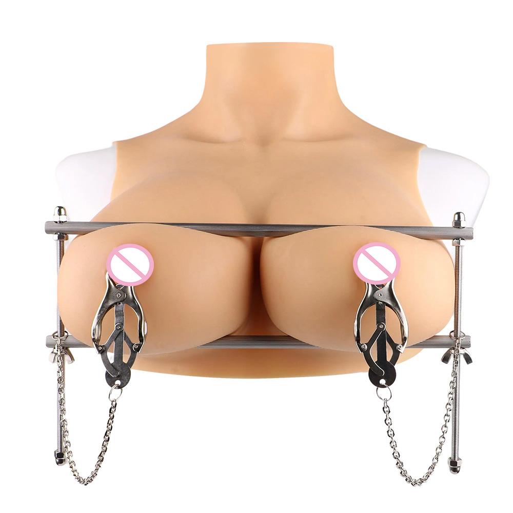 Metall-Brustwarzenklemmen für Frauen – Verstellbare Brustclips mit Kette, Sinnliches Necken & Bondage-Sexspielzeug für , Nippelspiel