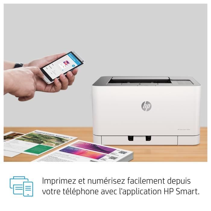 Imprimante Monofonction HP Color Laser 150nw Laser Couleur - Idéal Pour Les Professionnels