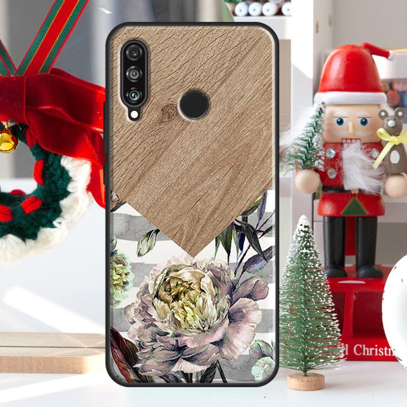 NATURE WOOD PRINTS For Huawei Nova 9 10 SE 11 Pro Y60 Y70 Y90 Y61 Y91 Y72 Y73 12i 11i 8i P20 P30 P40 Lite Case